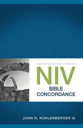 Picture of NIV Bible concordance