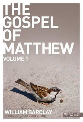 Picture of Gospel of Matthew Vol 1 (New Daily Study Bible)