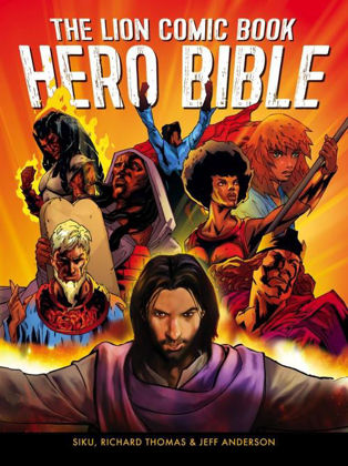 Picture of Lion Comic Book Hero bible