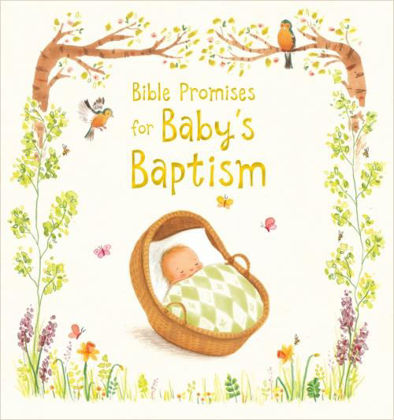 Picture of Bible promises for baby's baptism