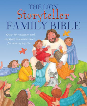 Picture of Lion storyteller family bible