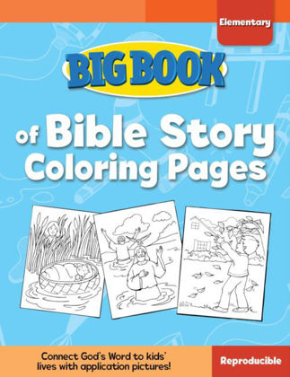 Picture of Big book of bible story colouring pages