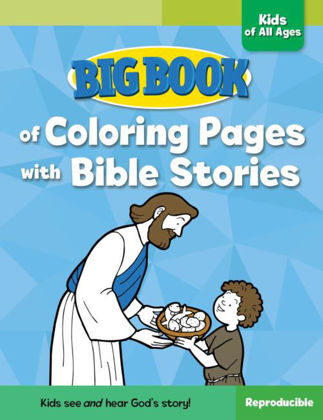 Picture of Big book of colouring pages with bible stories