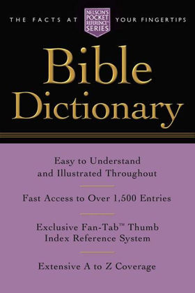 Picture of Pocket bible dictionary