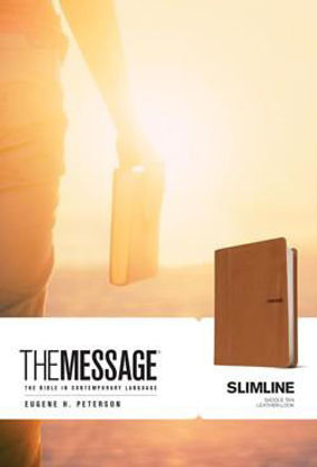 Picture of Message Slimline Saddle Tan