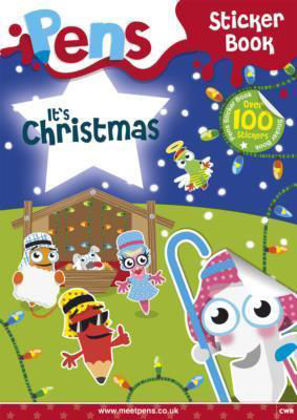 Picture of Pens sticker book - It's Christmas