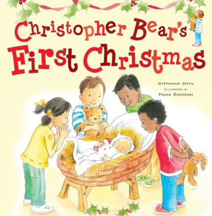 Picture of Christopher Bear's first Christmas