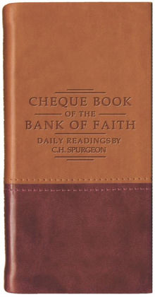 Picture of Chequebook of the Bank of Faith Tan/Burg