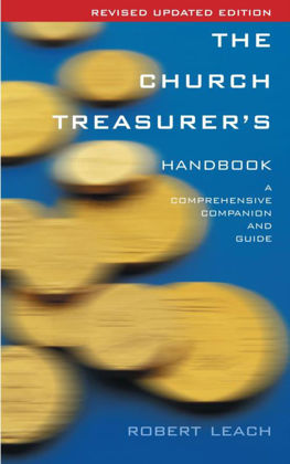 Picture of Church treasurer's handbook