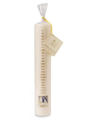 Picture of Numbered Advent candle 12''x2''