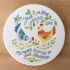 Picture of Hens - Unfailing love - Round coaster