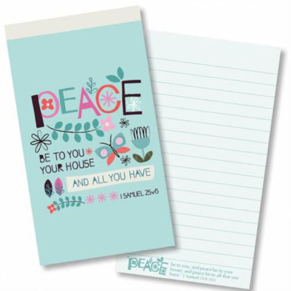 Picture of Notepad: Peace to you