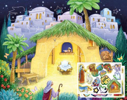 Picture of Kid's nativity - stickers