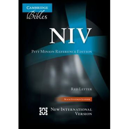 Picture of NIV Pitt Minion Reference edition Black