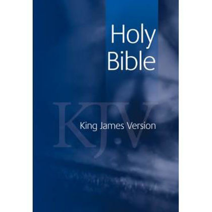 Picture of KJV Emerald Text Blue