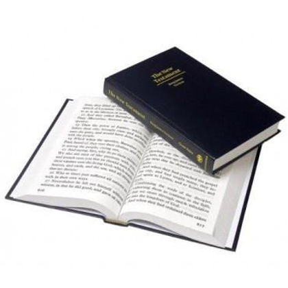 Picture of KJV Giant Print New Testament Black