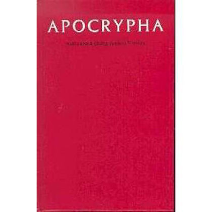 Picture of KJV Apocrypha Text Edn Red