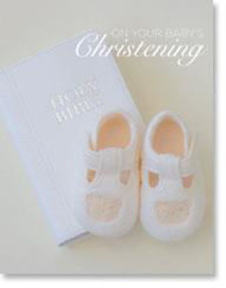 Picture of White bible with booties