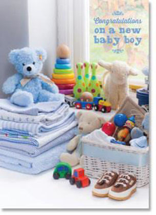 Picture of Blue nursery toys