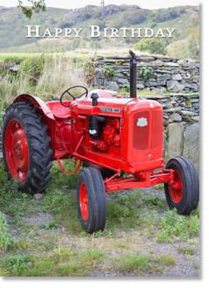 Picture of Red Nuffield Tractor