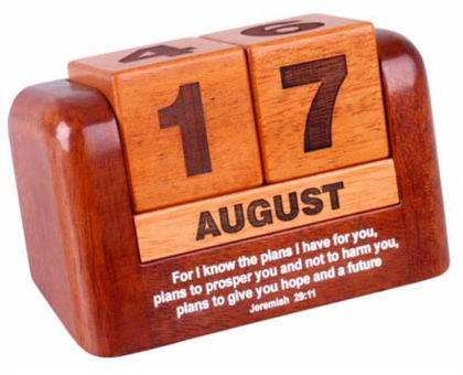 Picture of Desk Calendar - Perpetual Daily