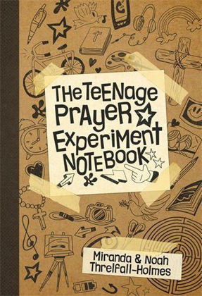 Picture of Teenage prayer experiment notebook