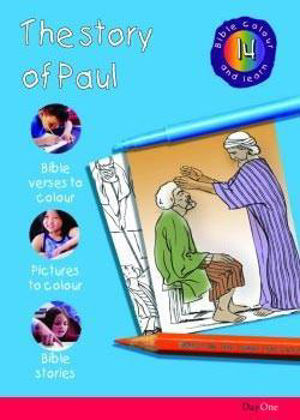 Picture of Bible colour and learn: 14 Paul