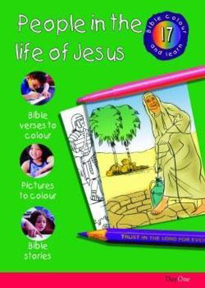 Picture of Bible colour and learn: 17 People in the life of Jesus