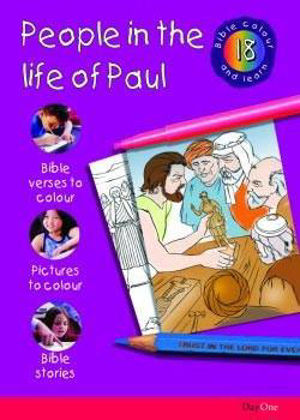 Picture of Bible colour and learn: 18 People in the life of Paul