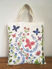 Picture of Canvas bag (Flat) - Flowers