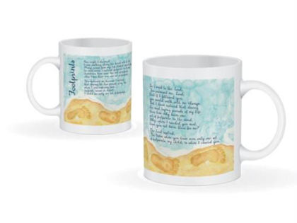 Picture of Footprints mug