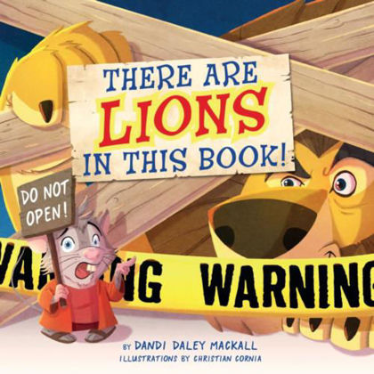 Picture of There are lions in this book!