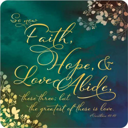 Picture of Faith Hope coaster