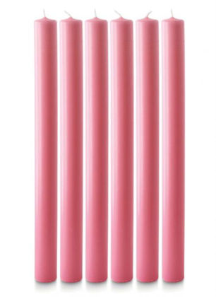 Picture of Advent candles 6 Pink 12" x 1"