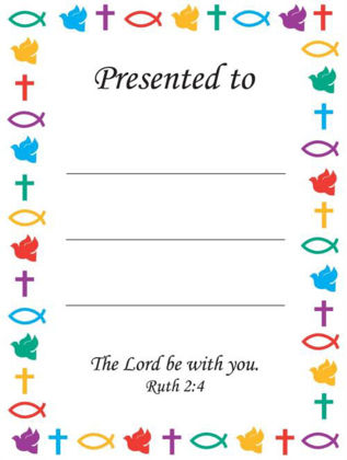 Picture of Bookplate: The Lord be with you