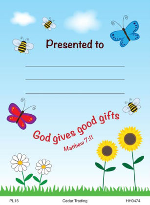 Picture of Bookplate: God gives good gifts