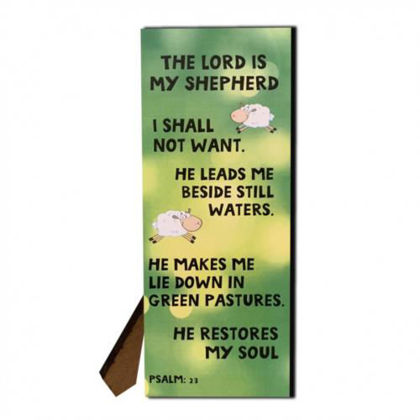 Picture of Children’s Hinged Plaque – Psalm 23