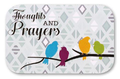 Picture of Tin prayer box - Birds