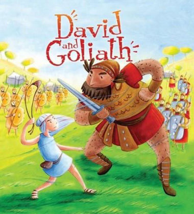 Picture of David and Goliath (My First Bible Stories)