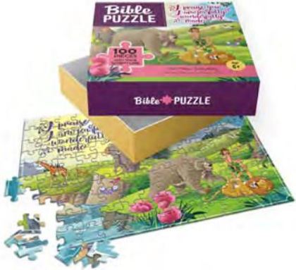 Picture of Bible puzzle: God makes everything (100pc)