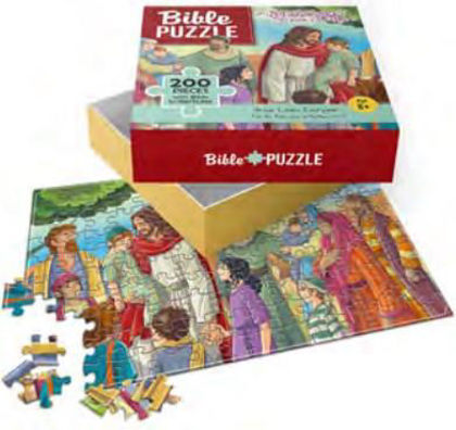 Picture of Bible puzzle: Jesus loves everyone (200pc)