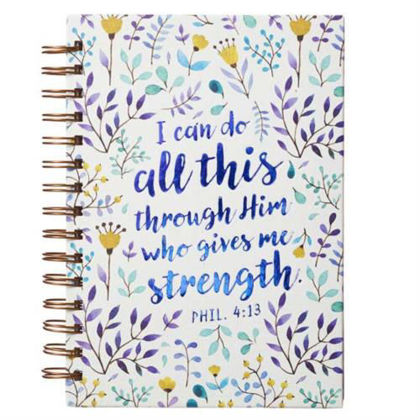 Picture of Philippians 4:13 - Postiviely purple