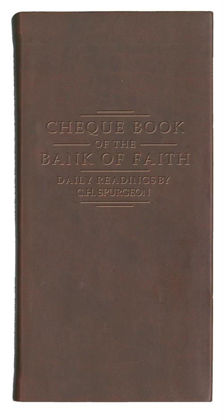 Picture of Chequebook of the Bank of Faith Burgundy