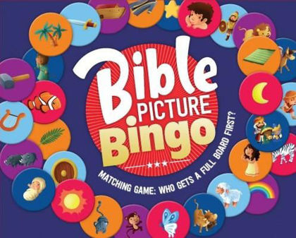 Picture of Bible picture bingo game