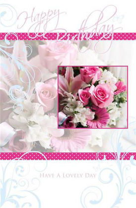 Picture of Pink floral arrangement