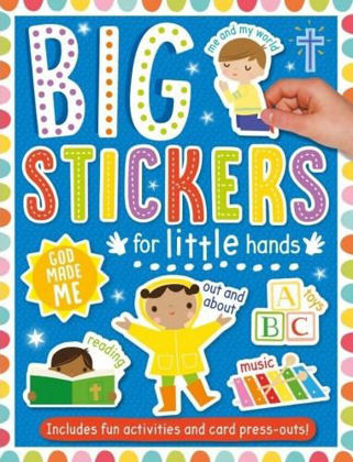 Picture of Big stickers for little hands: God made me