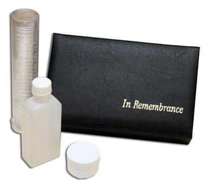 Picture of Portable communion set - basic black