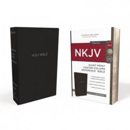 Picture of NKJV Reference, Black, Giant Print