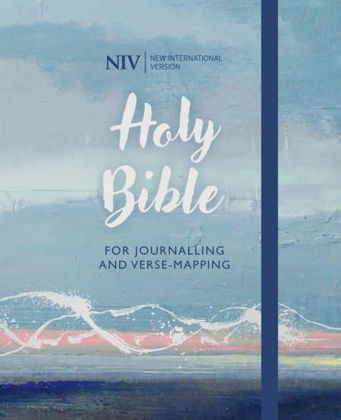 Picture of NIV bible for journalling and verse mapping