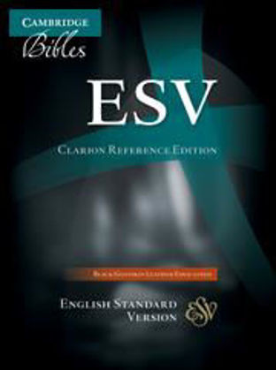 Picture of ESV Clarion Ref Black Goatskin